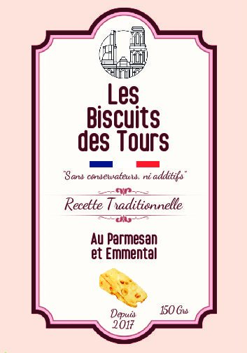 Les Biscuits des Tours Parmesan